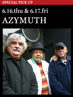 AZYMUTH／6.16.thu & 6.17.fri