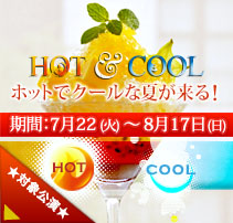 HOT & COOL (2014.7/22-8/17)