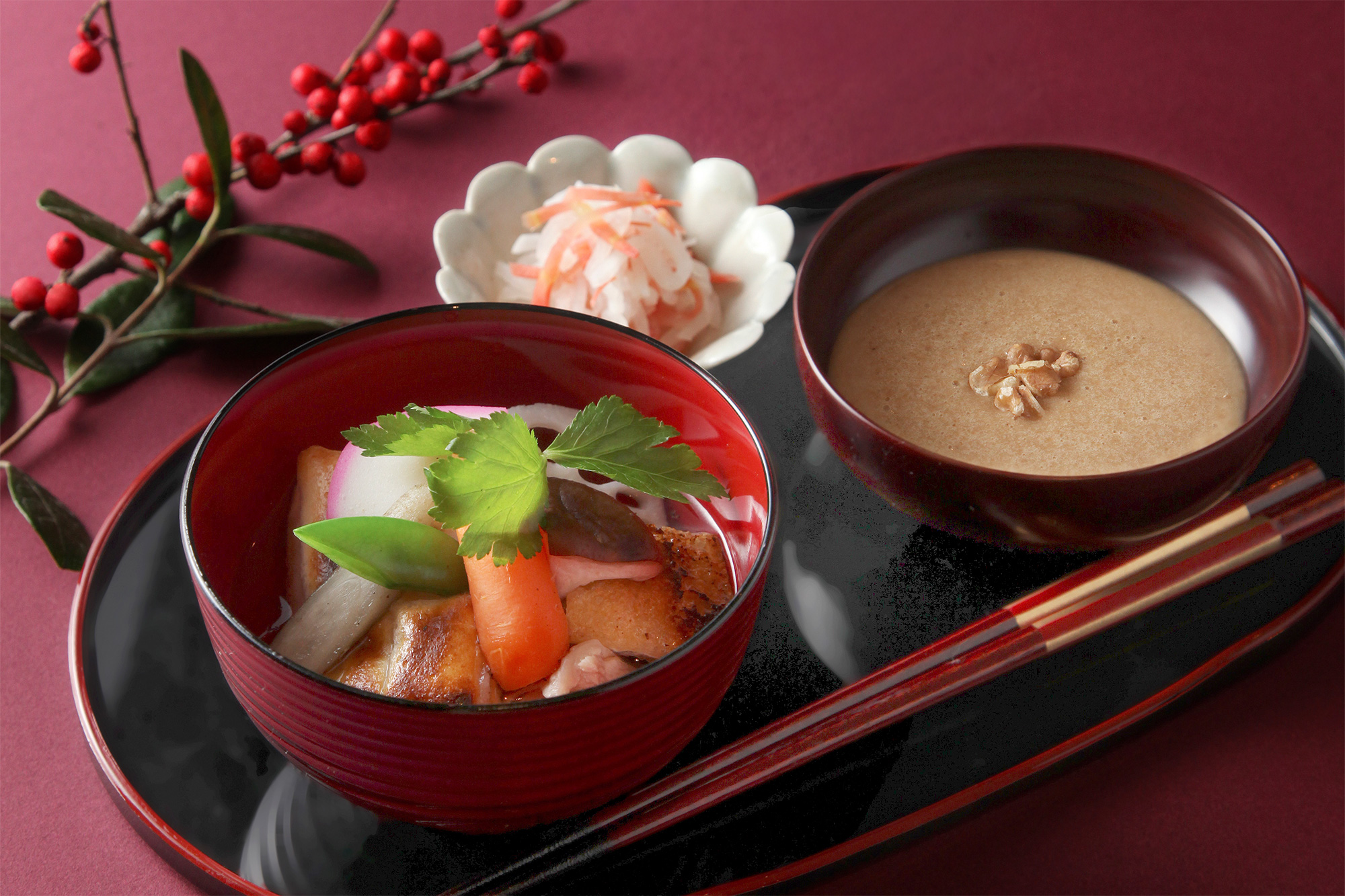 くるみ雑煮イメージ